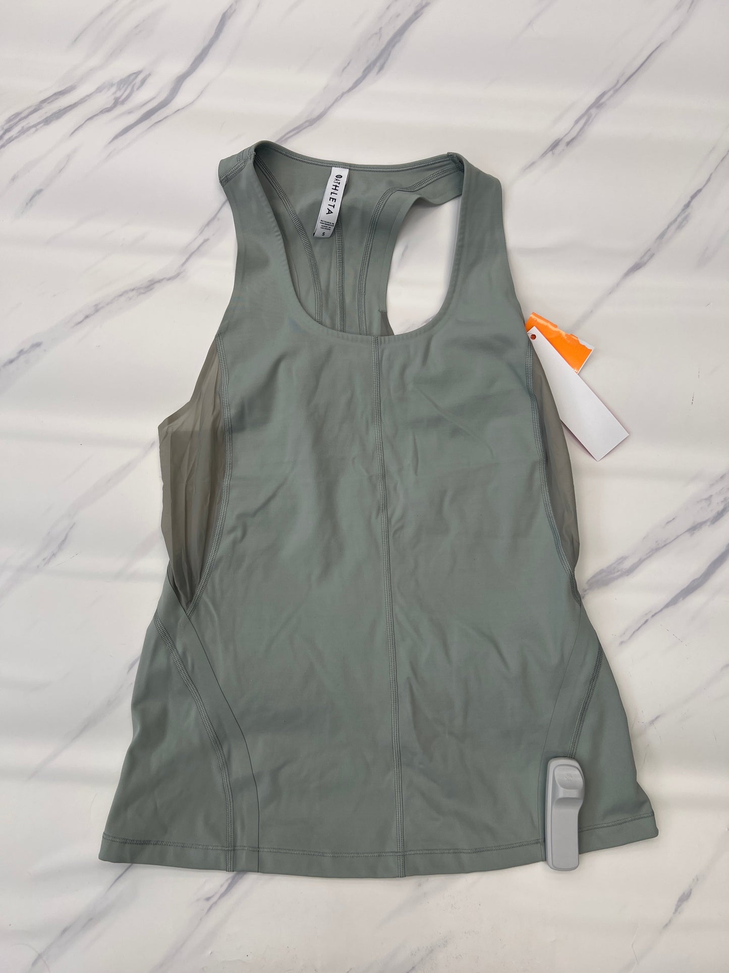 Athletic Tank Top By Athleta In Green, Size: S