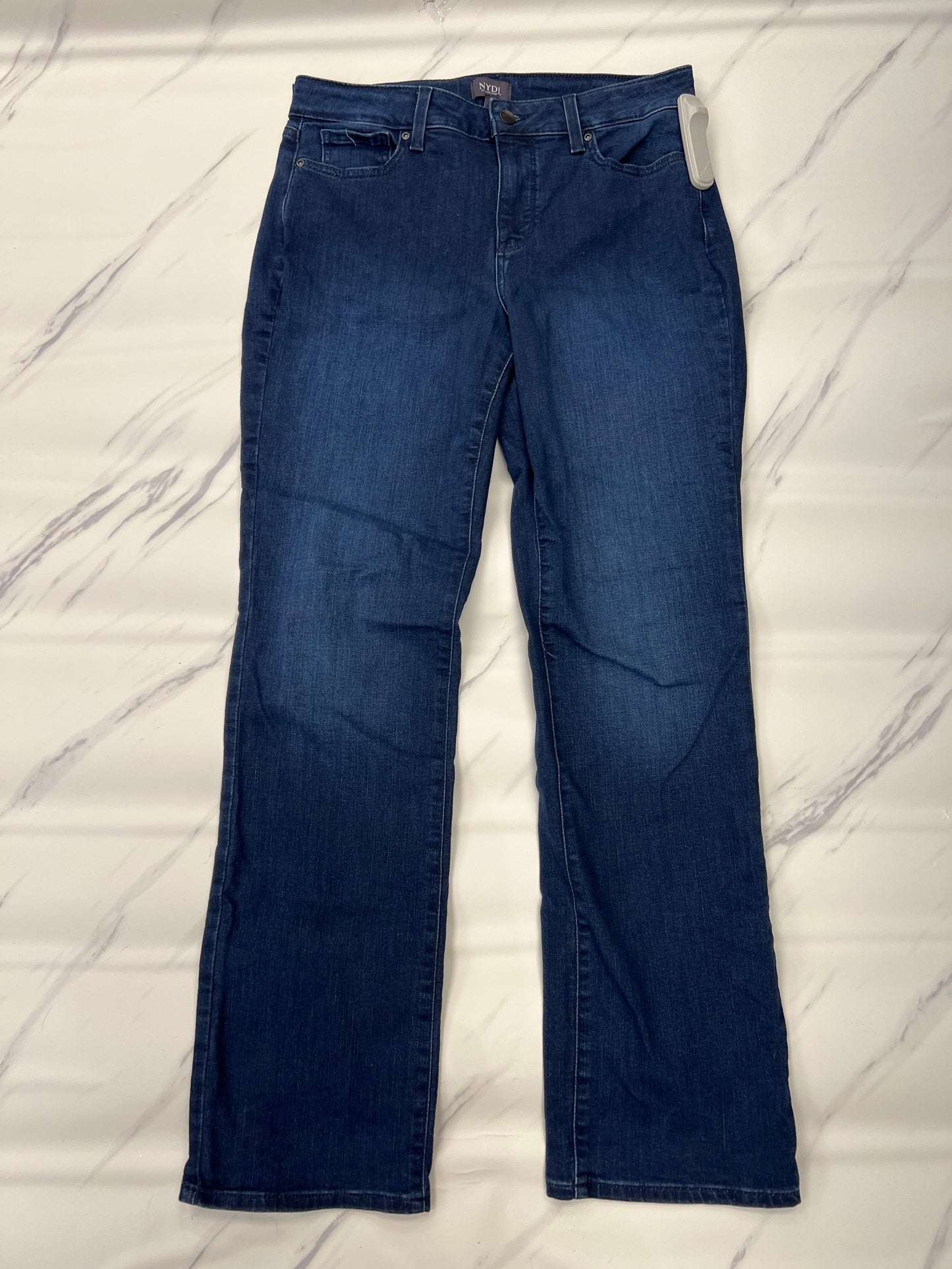 Jeans Straight By Not Your Daughters Jeans In Blue, Size: 10