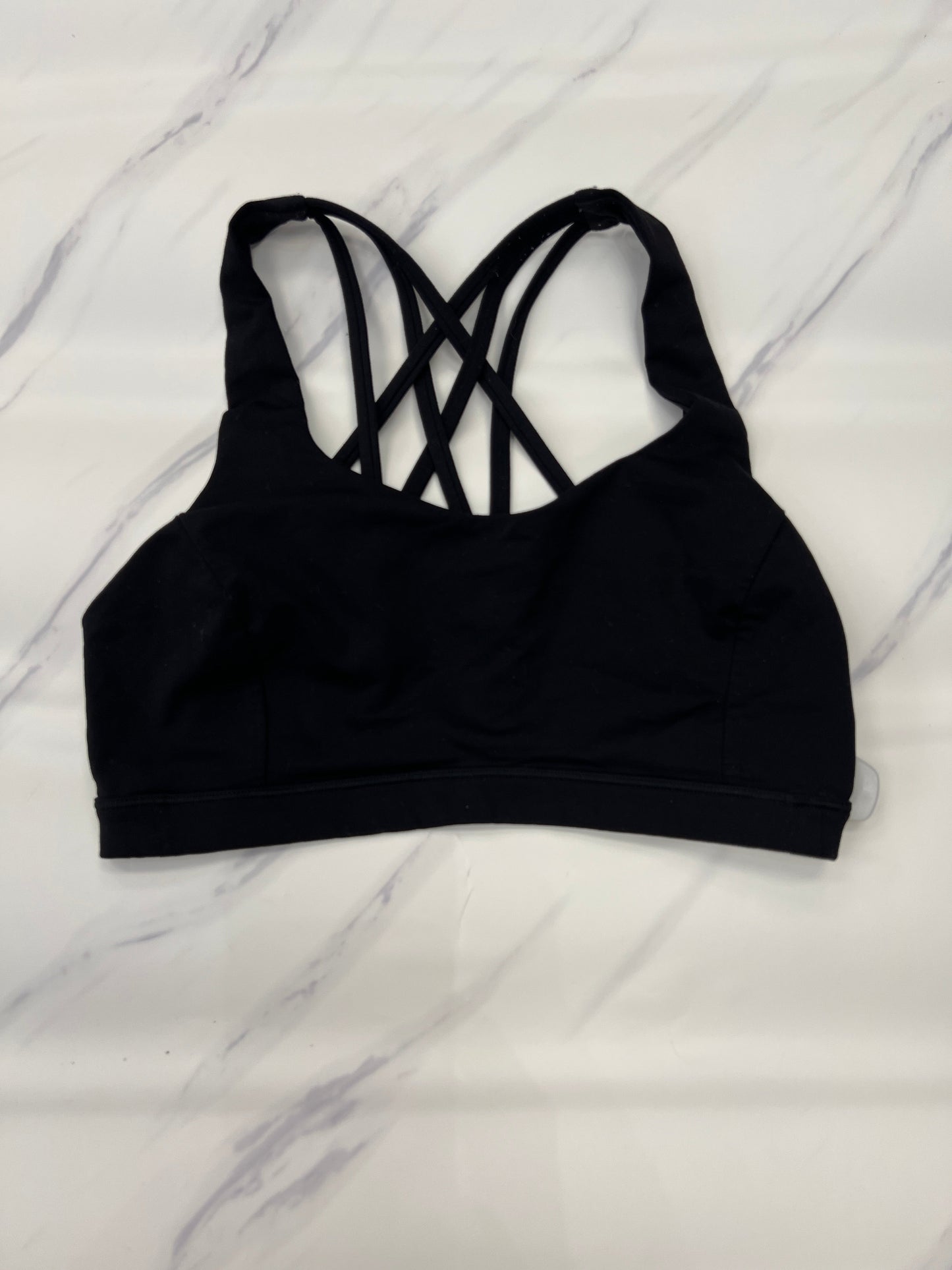 Athletic Bra By Lululemon In Black, Size: 6