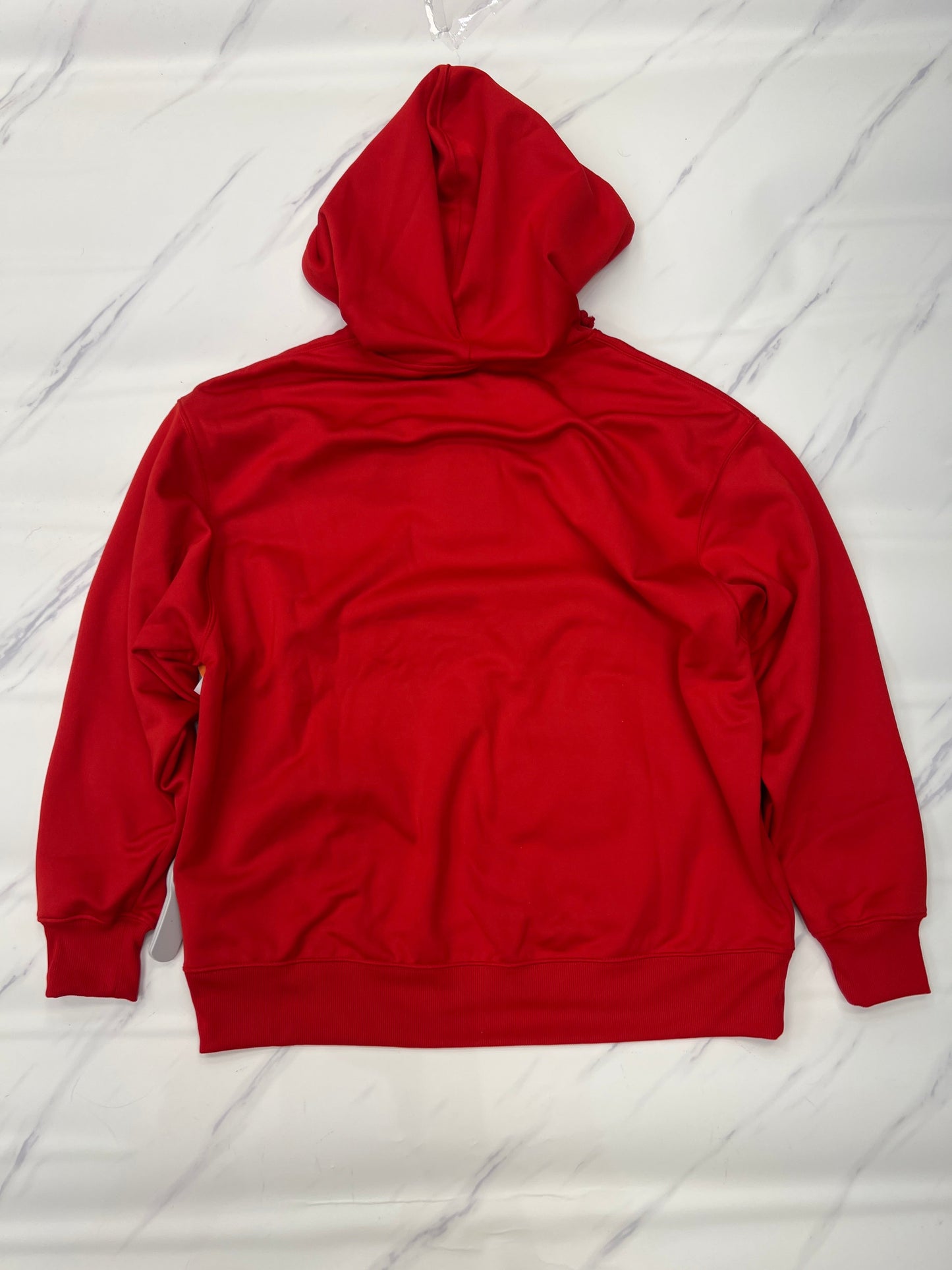 Athletic Sweatshirt Hoodie By Nike Apparel In Red, Size: M