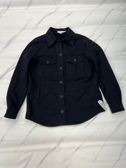 Jacket Shirt By Good American In Black, Size: 0