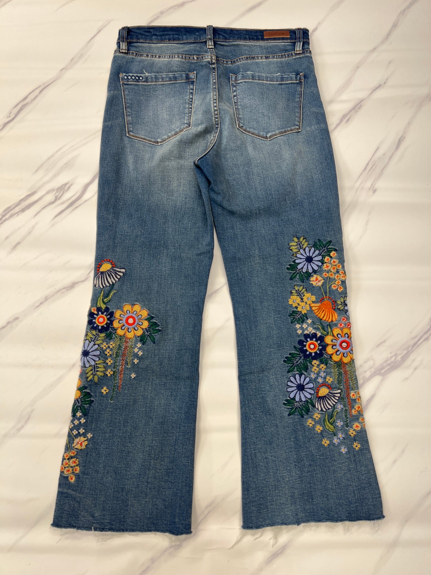 Jeans Cropped By Blanknyc In Blue, Size: 8