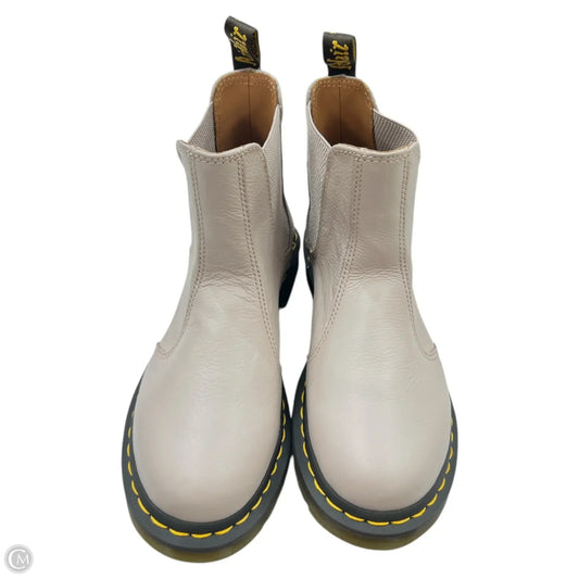 Boots Combat By Dr Martens In Beige, Size: 8