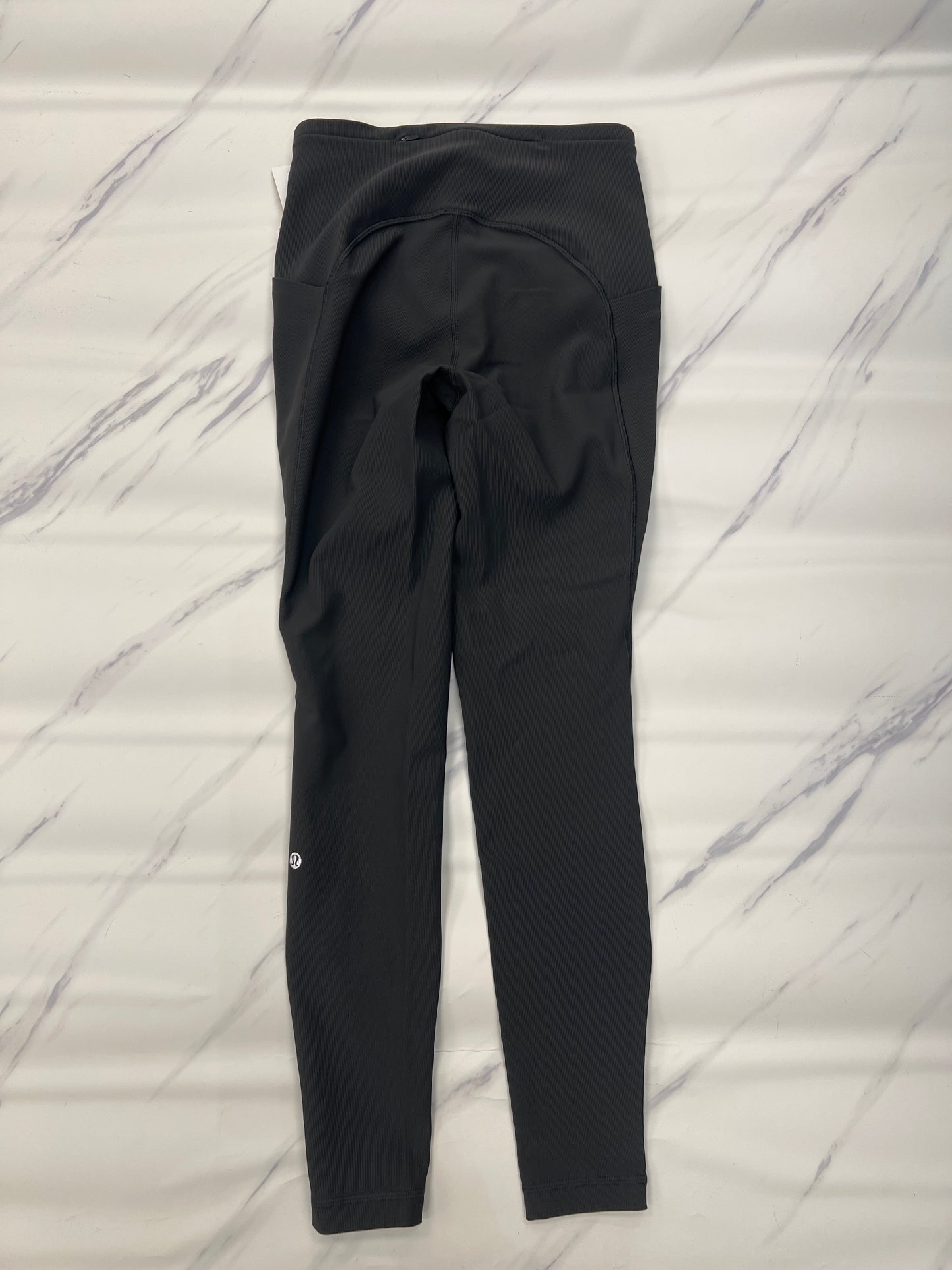 Athletic Leggings By Lululemon In Grey, Size: 6