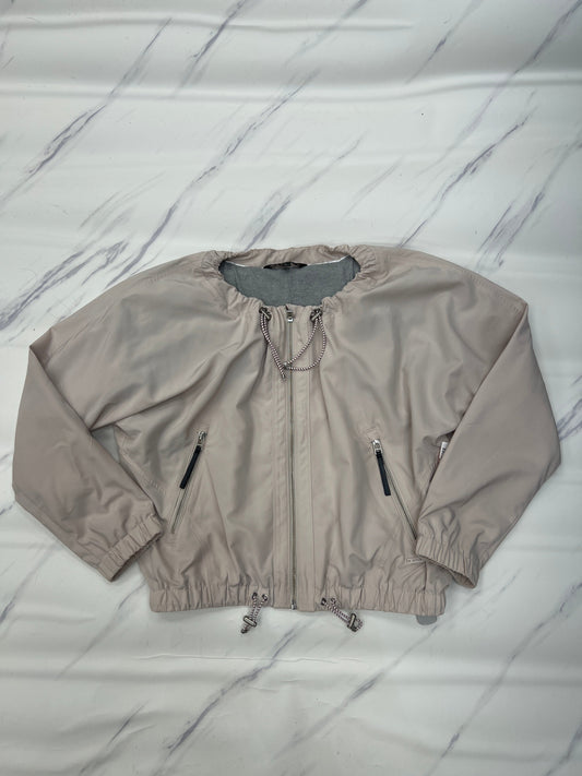 Athletic Jacket By Athleta In Beige, Size: S