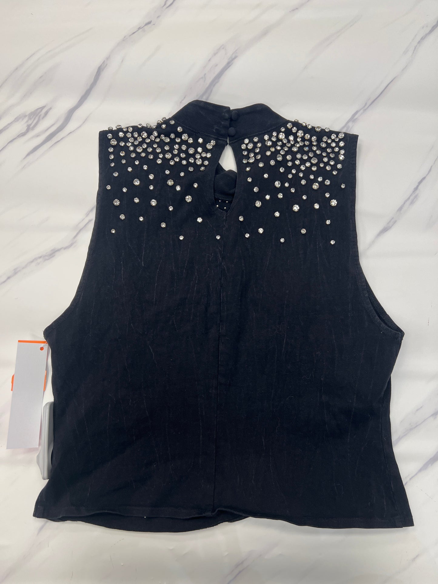 Top Sleeveless By Free People In Black, Size: L