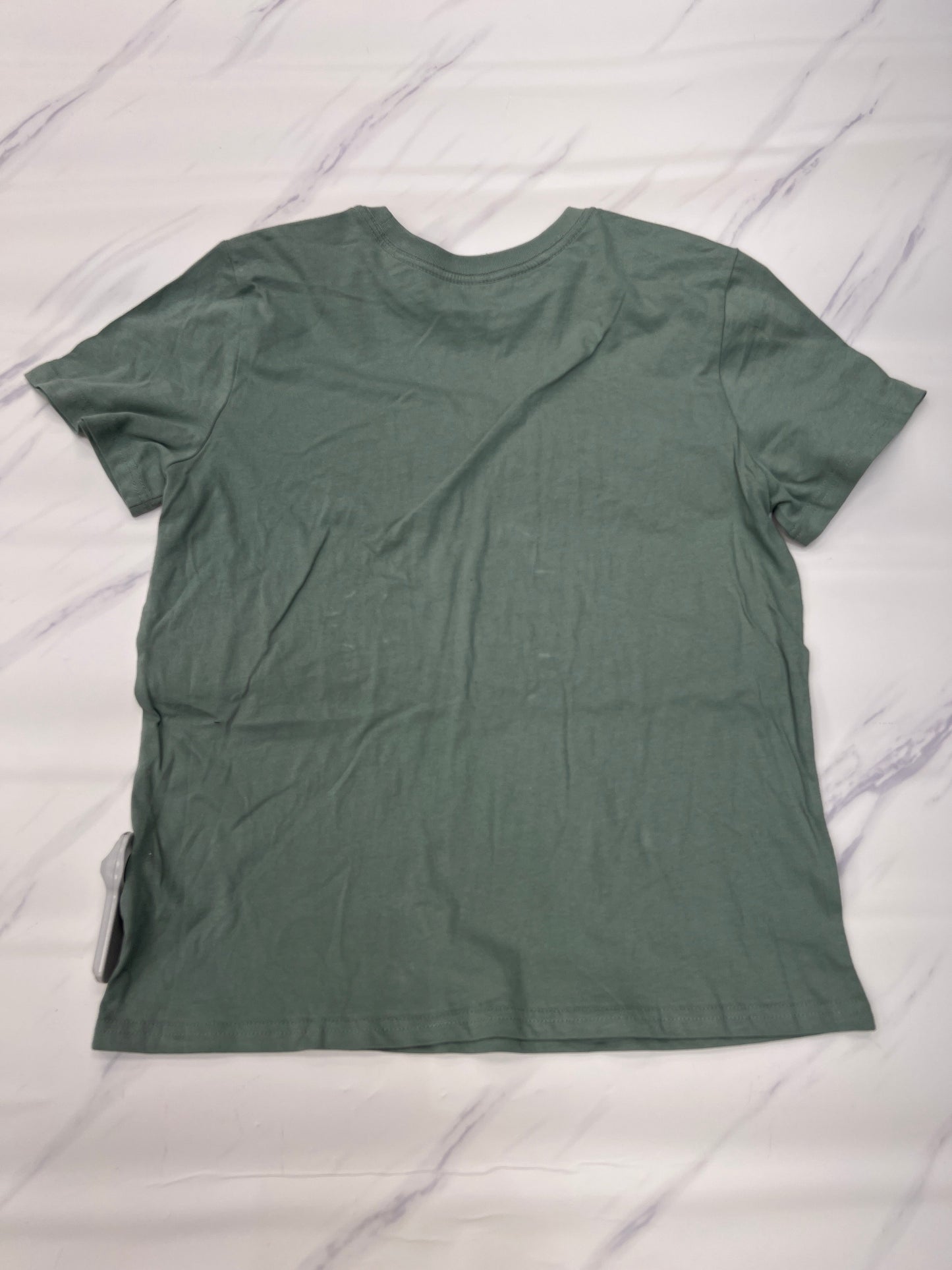 Top Short Sleeve By Wrangler In Green, Size: M