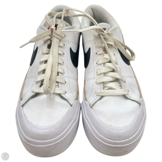 Shoes Sneakers By Nike In White, Size: 8