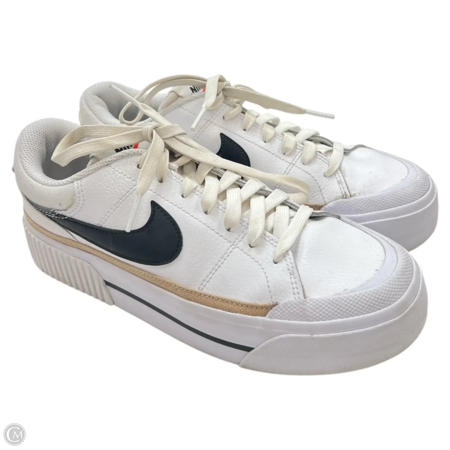 Shoes Sneakers By Nike In White, Size: 8