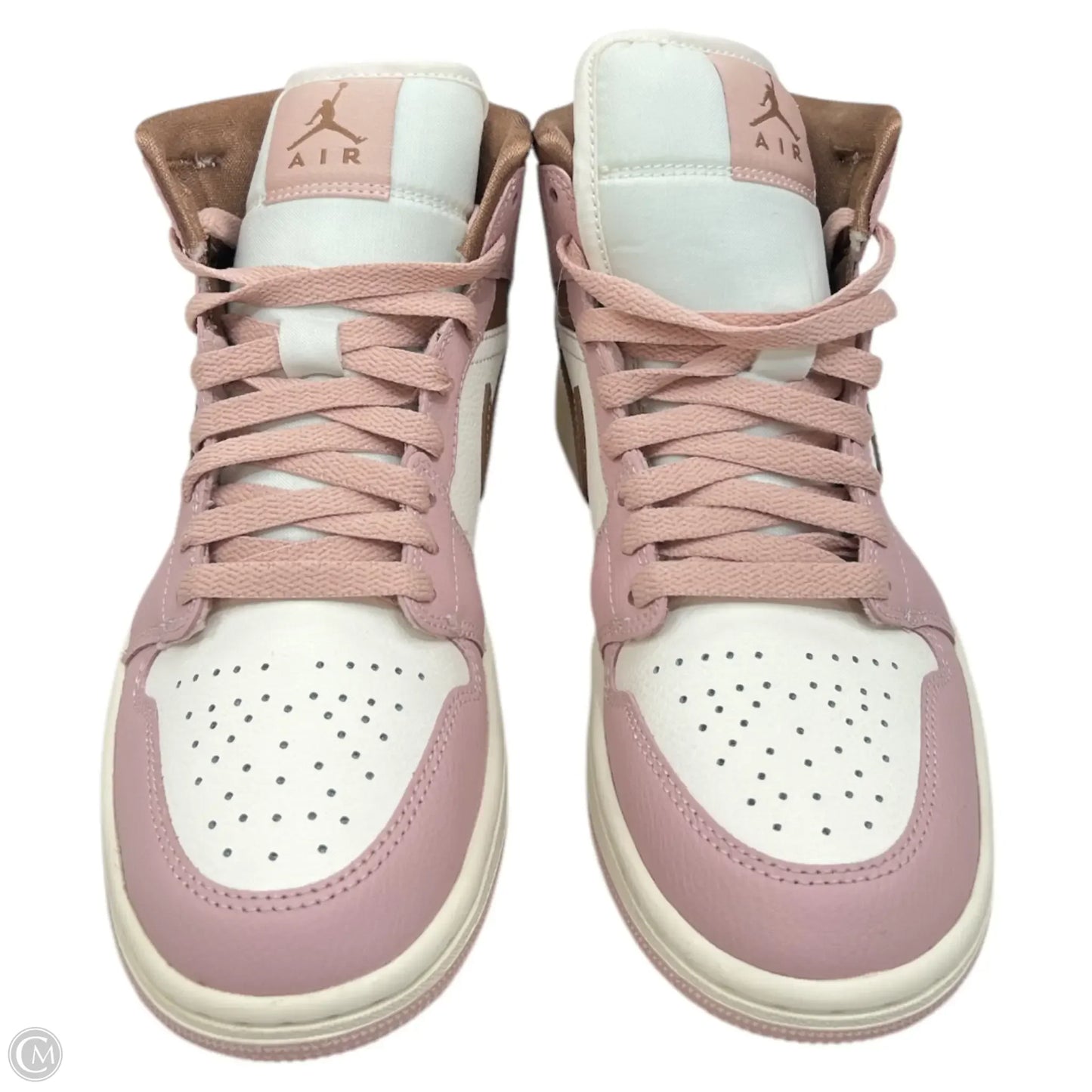 Shoes Sneakers By Nike In Pink & Tan, Size: 7