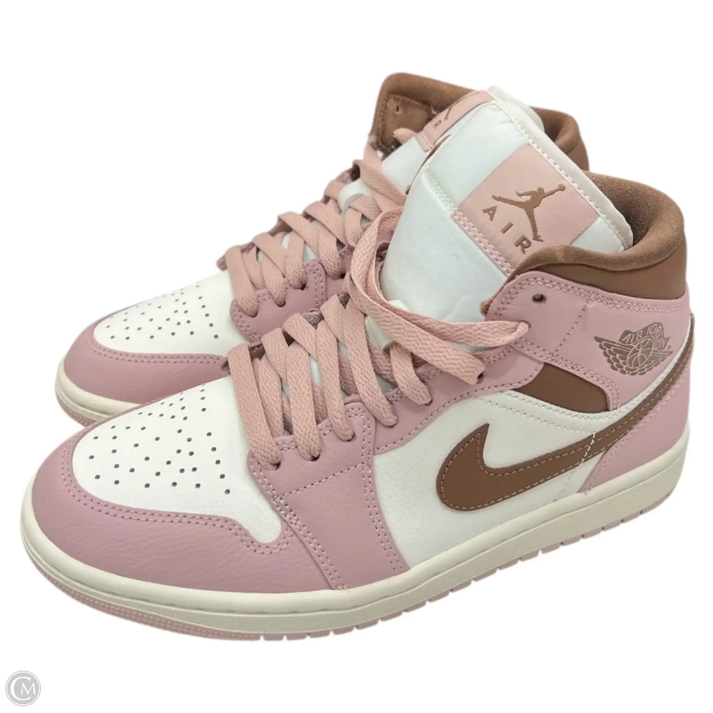 Shoes Sneakers By Nike In Pink & Tan, Size: 7