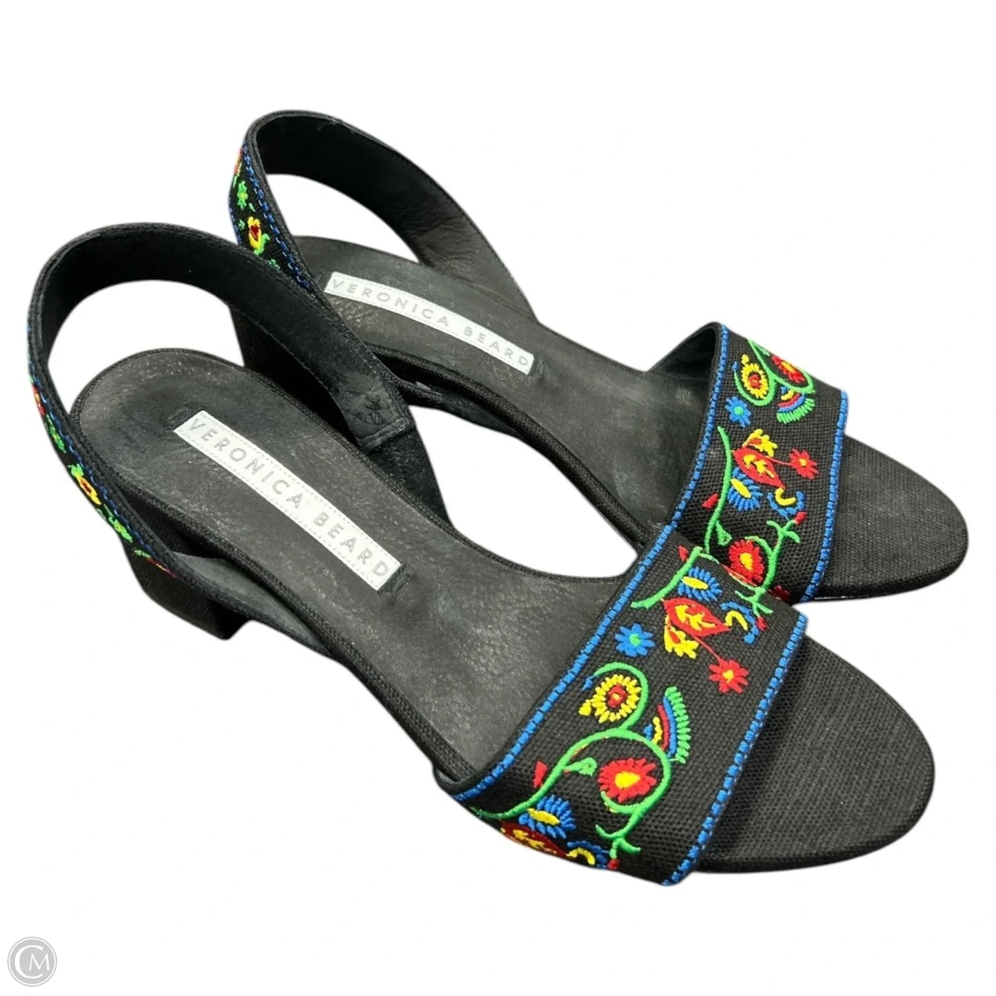 Sandals Heels Block By Veronica Beard In Black, Size: 8