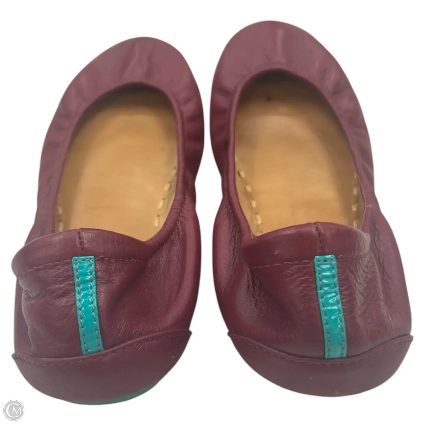 Shoes Flats By Tieks In Maroon, Size: 8