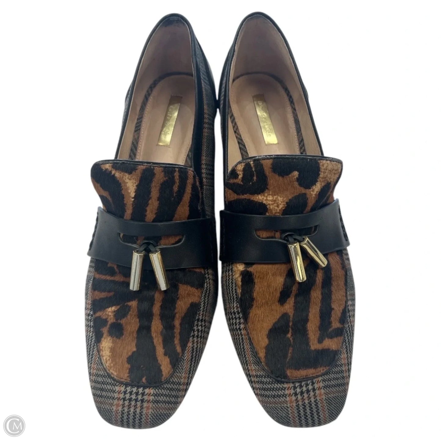 Shoes Heels Block By Louise Et Cie In Plaid Pattern, Size: 11