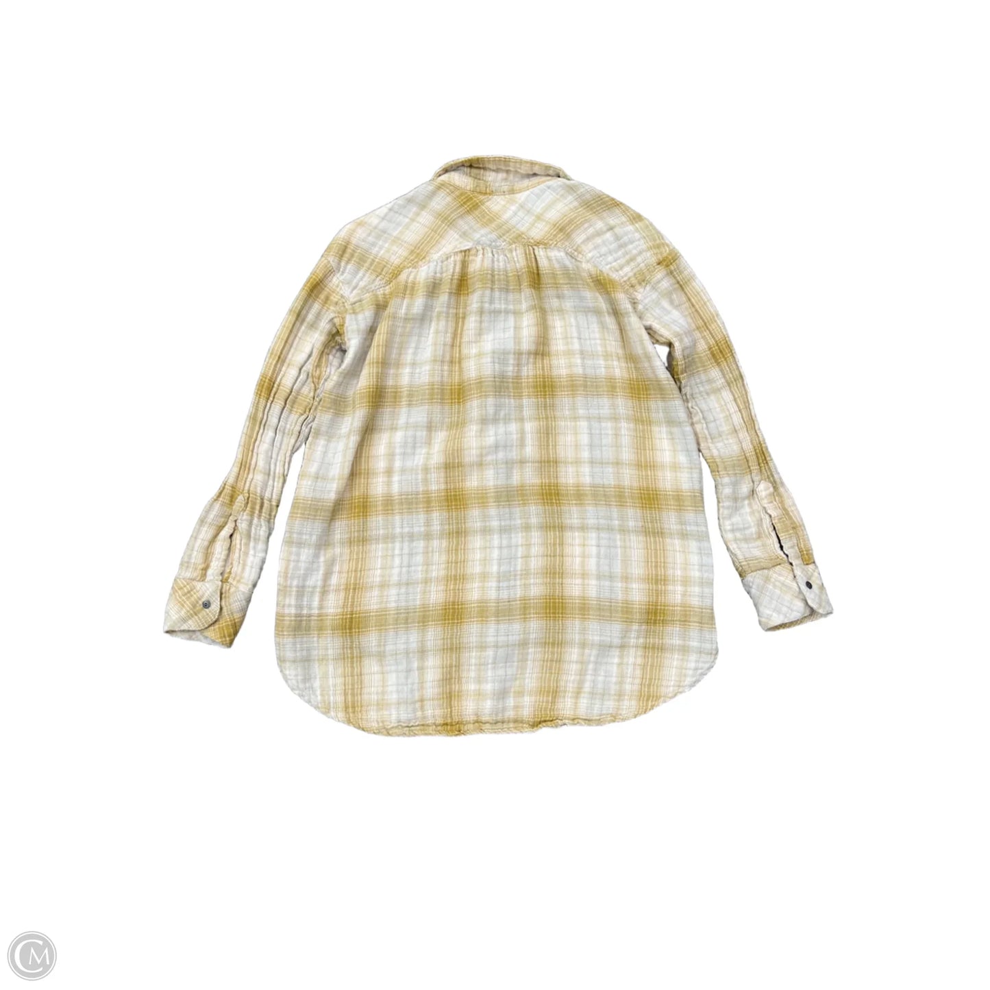 Top Long Sleeve By Free People In Green, Size: Xs