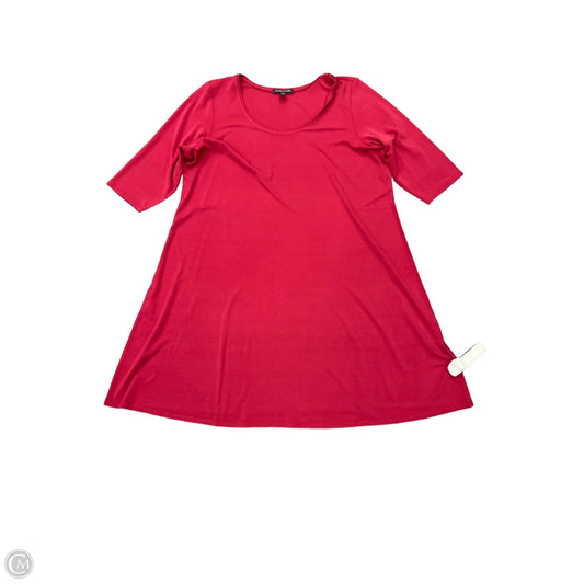 Dress Designer By Eileen Fisher In Red, Size: L