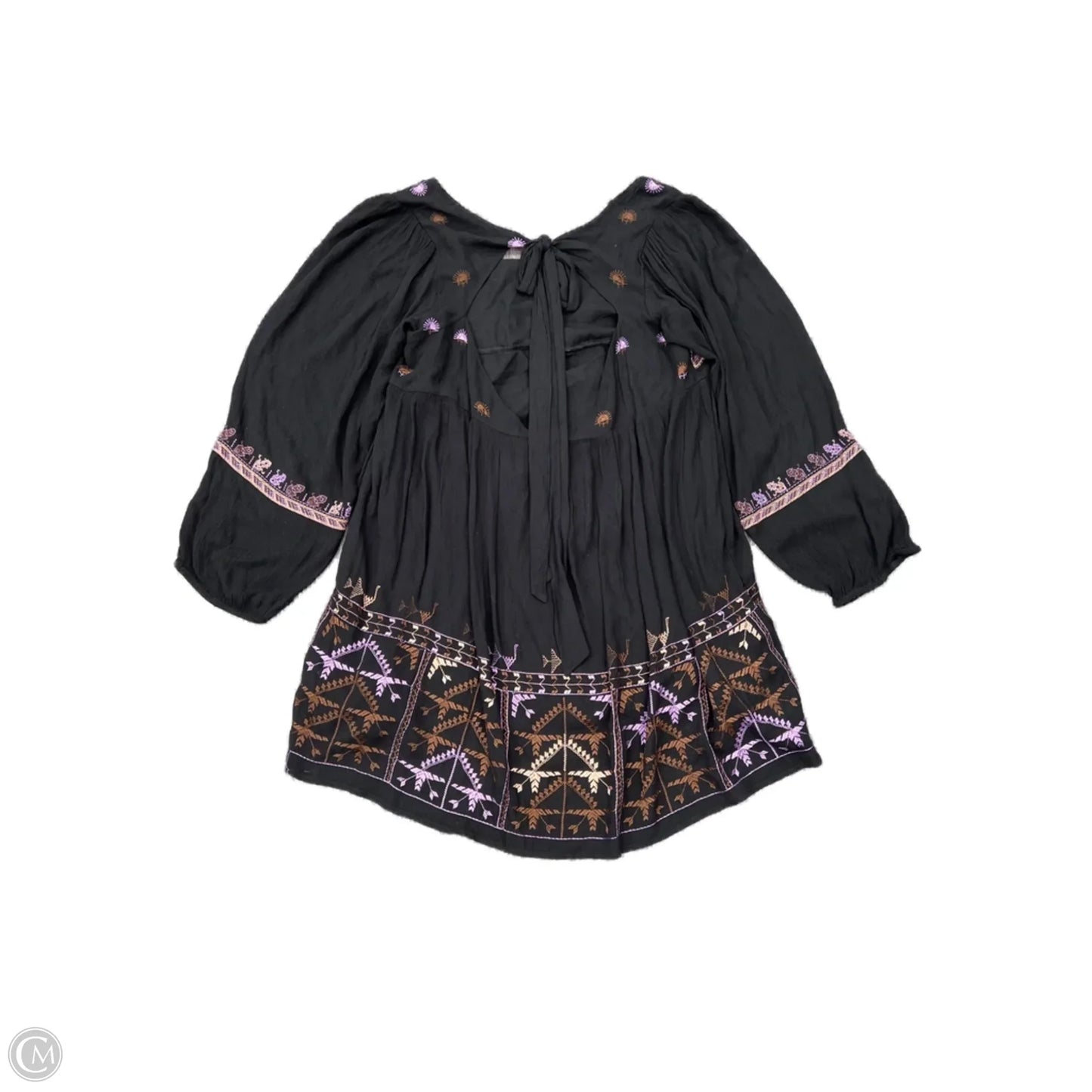 Dress Casual Midi By Free People In Black, Size: L