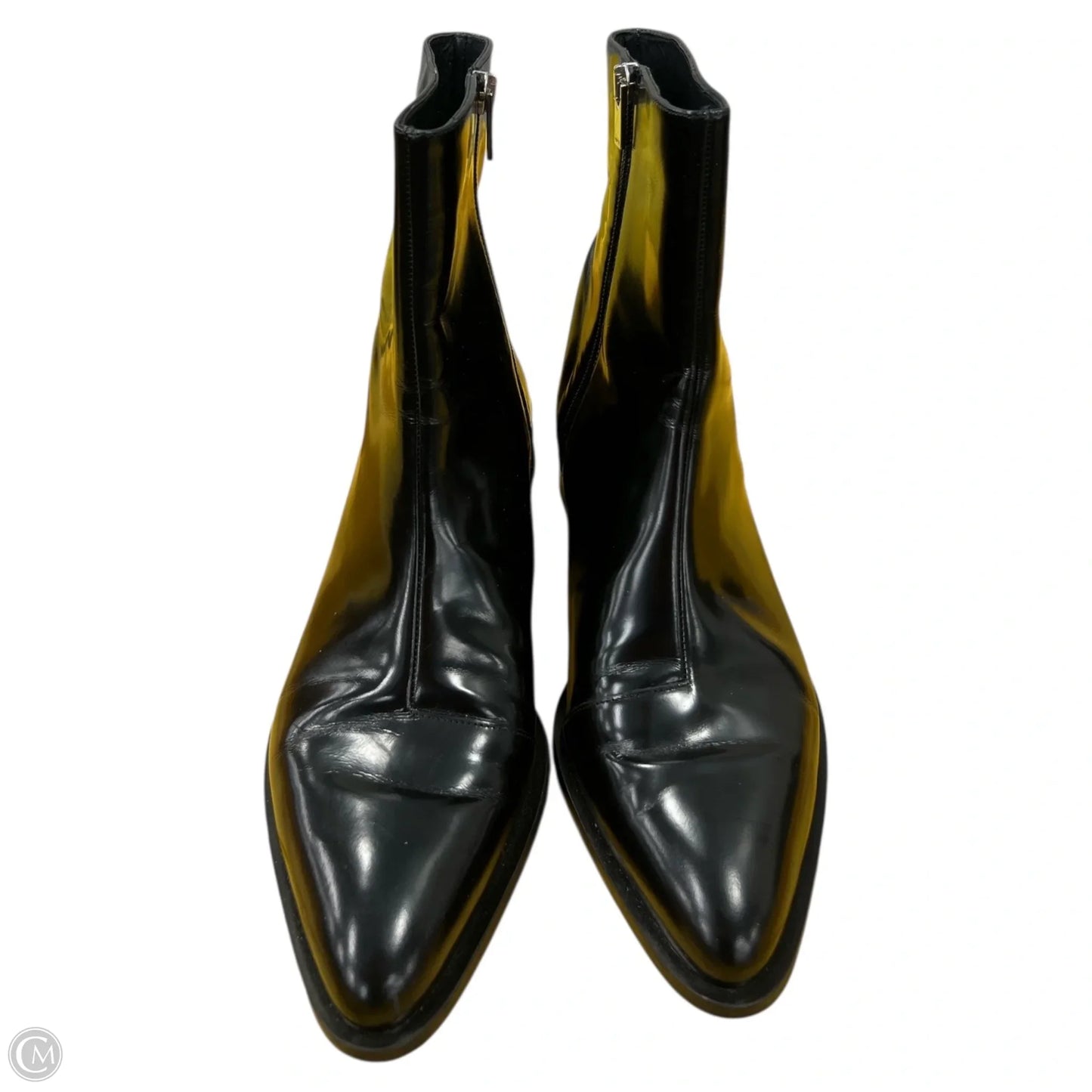 Boots Ankle Flats By Vince In Black, Size: 10