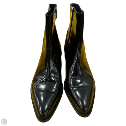 Boots Ankle Flats By Vince In Black, Size: 10