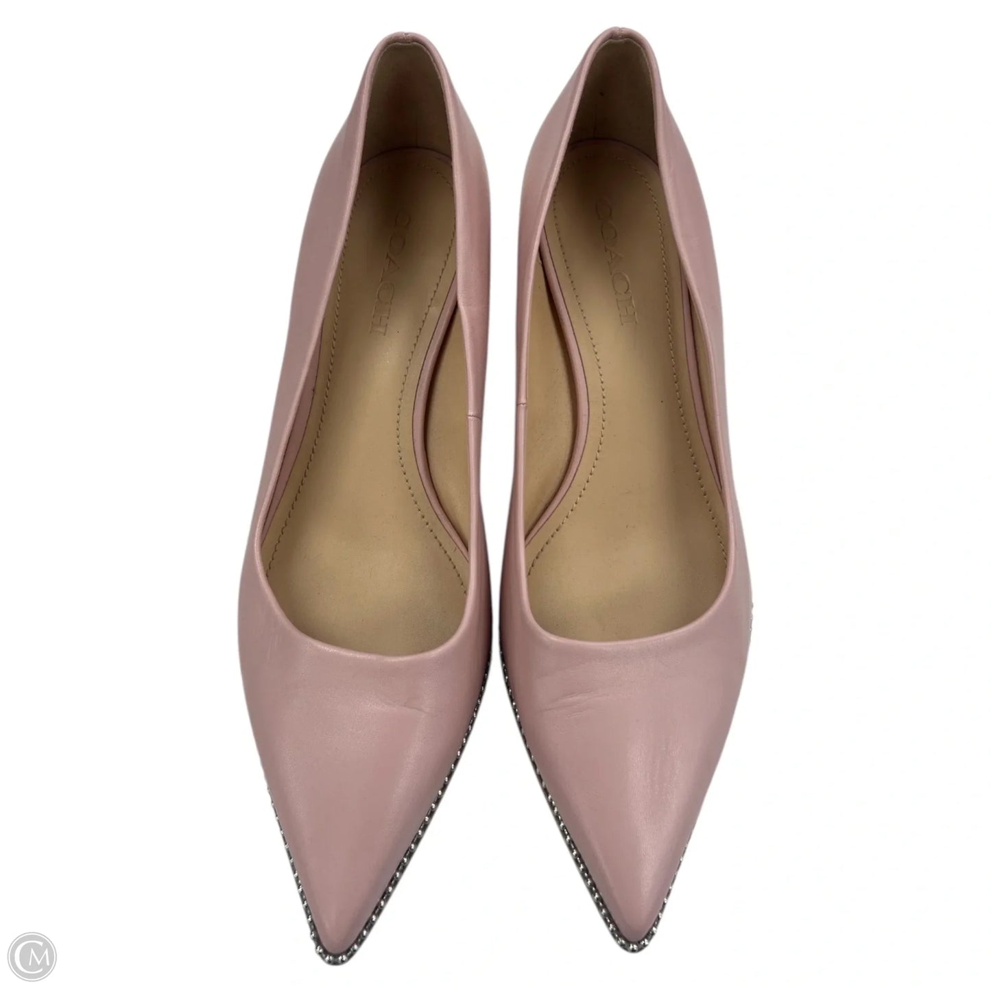Shoes Designer By Coach In Pink, Size: 10