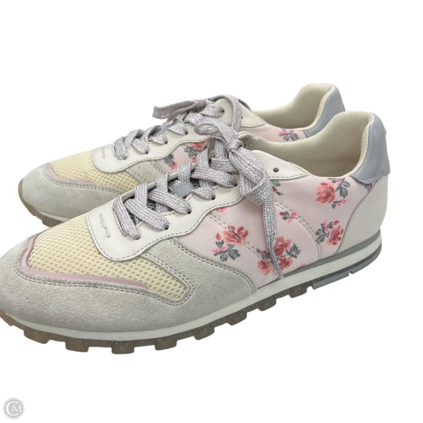Shoes Designer By Coach In Floral Print, Size: 9.5