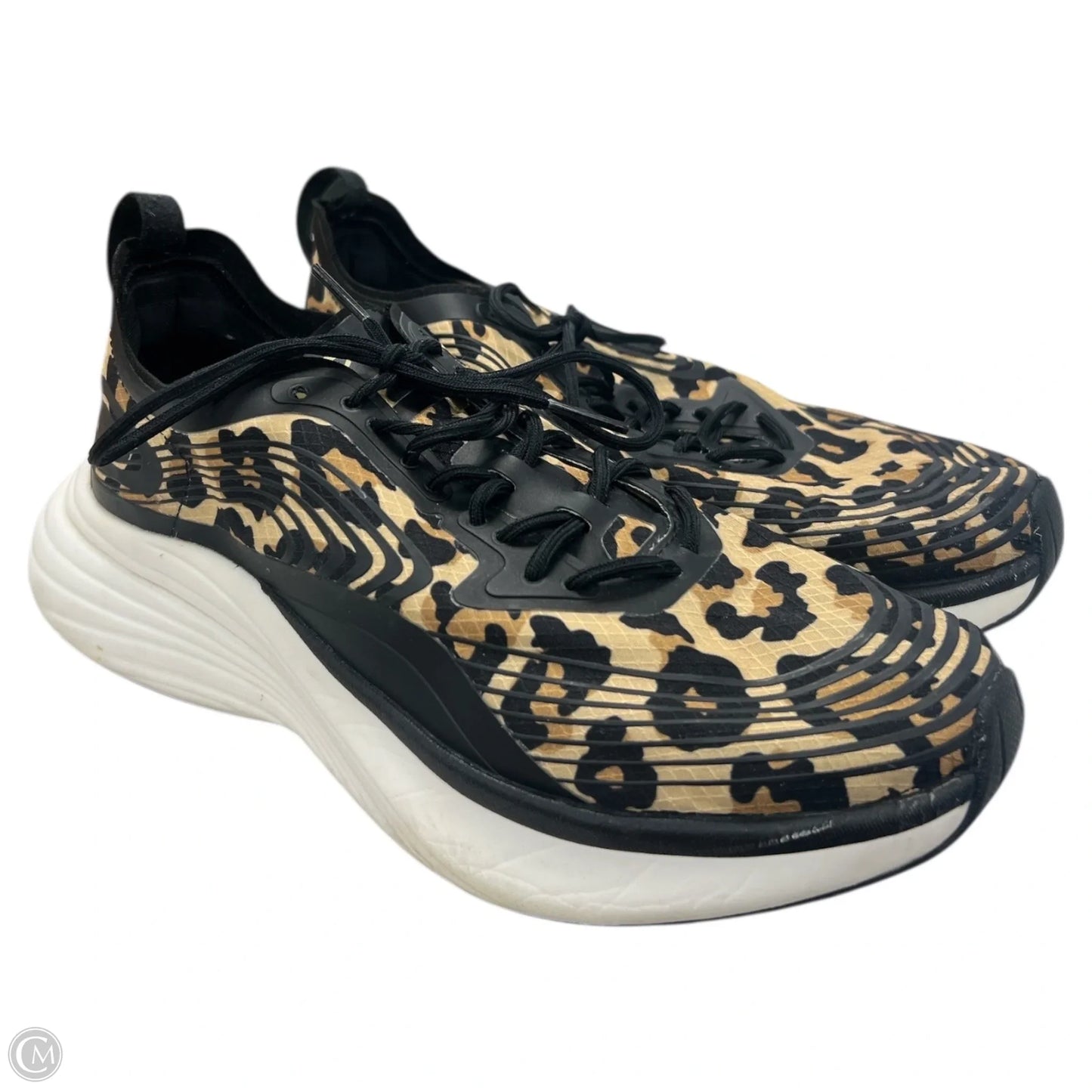 Shoes Designer By Apl In Animal Print, Size: 7.5