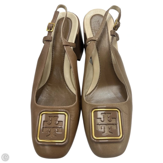 Shoes Designer By Tory Burch In Brown, Size: 10