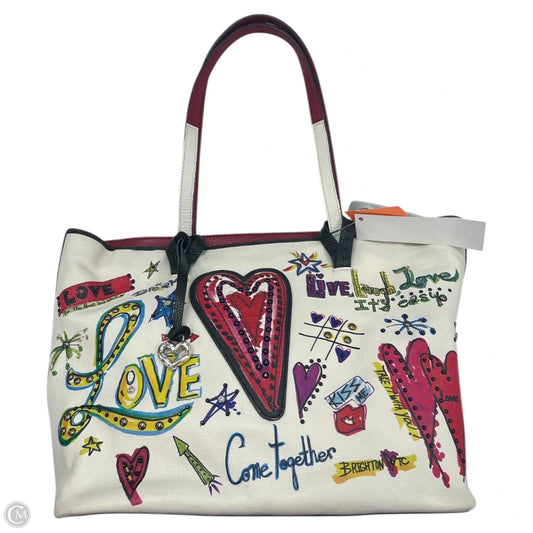 Tote Leather By Brighton, Size: Large