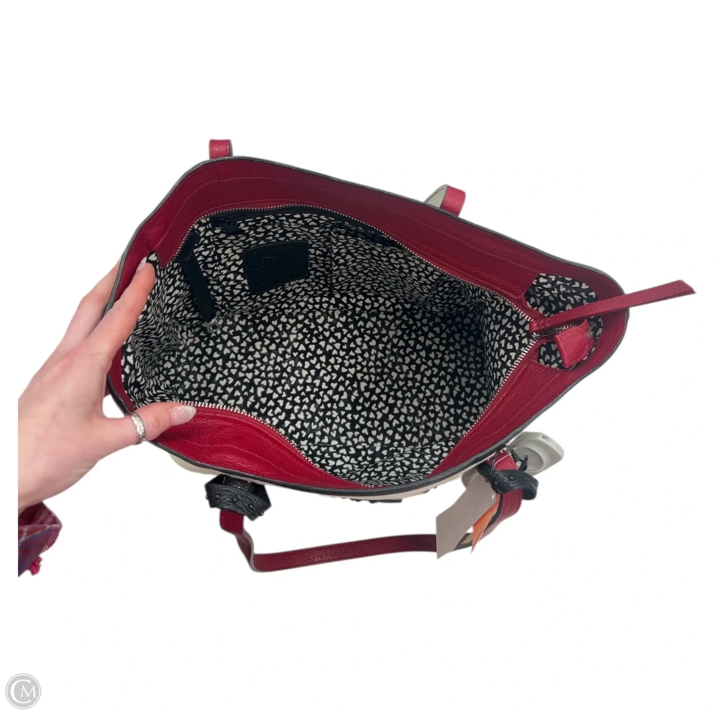 Tote Leather By Brighton, Size: Large