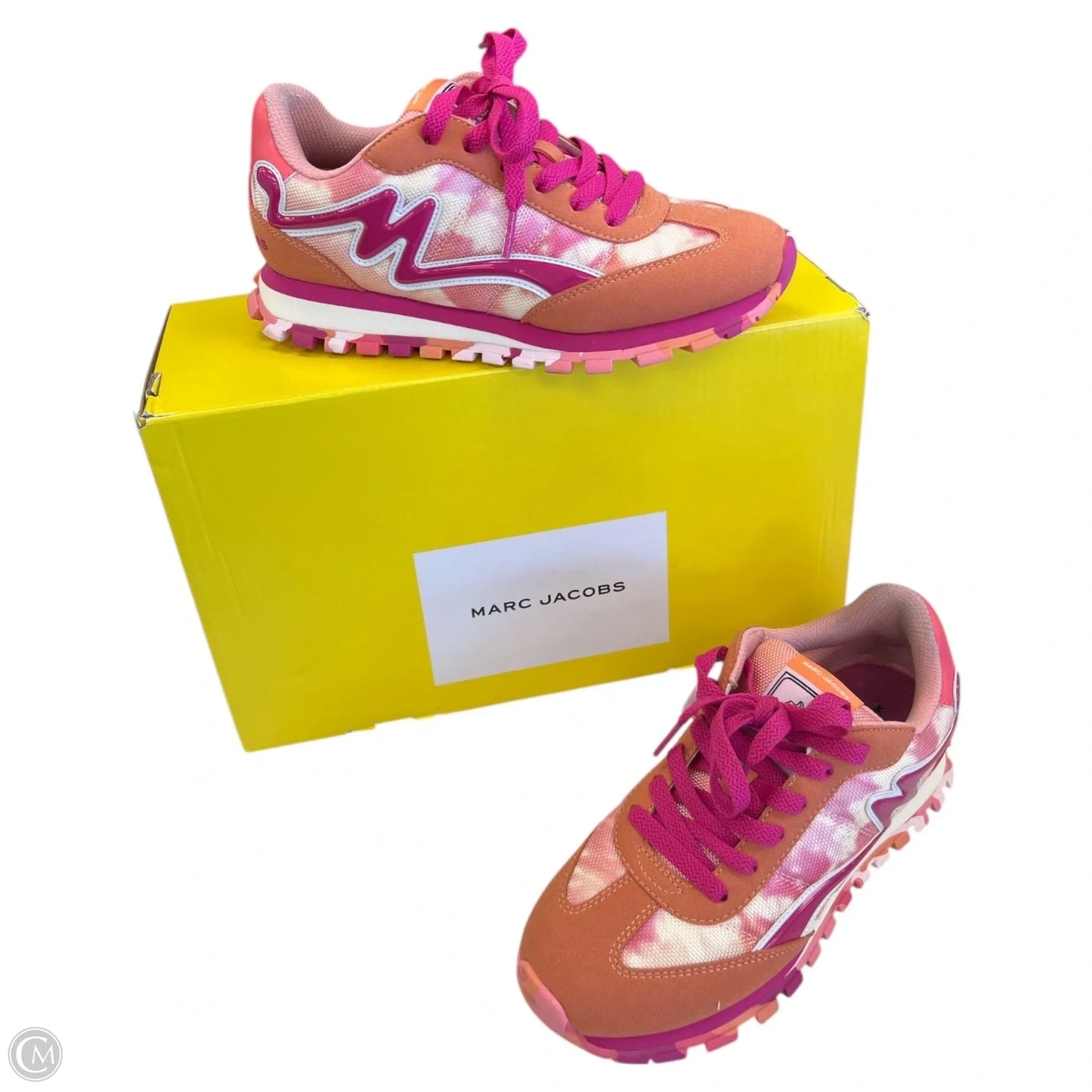 Shoes Luxury Designer By Marc Jacobs In Pink, Size: 7