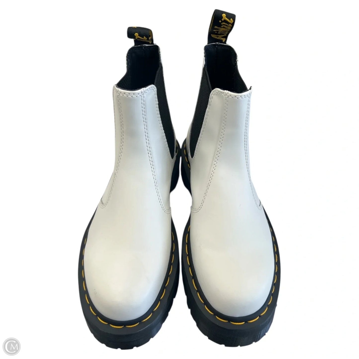 Boots Combat By Dr Martens In White, Size: 9
