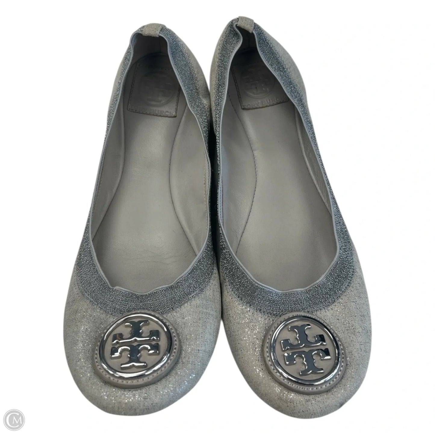 Shoes Designer By Tory Burch In Grey, Size: 9.5