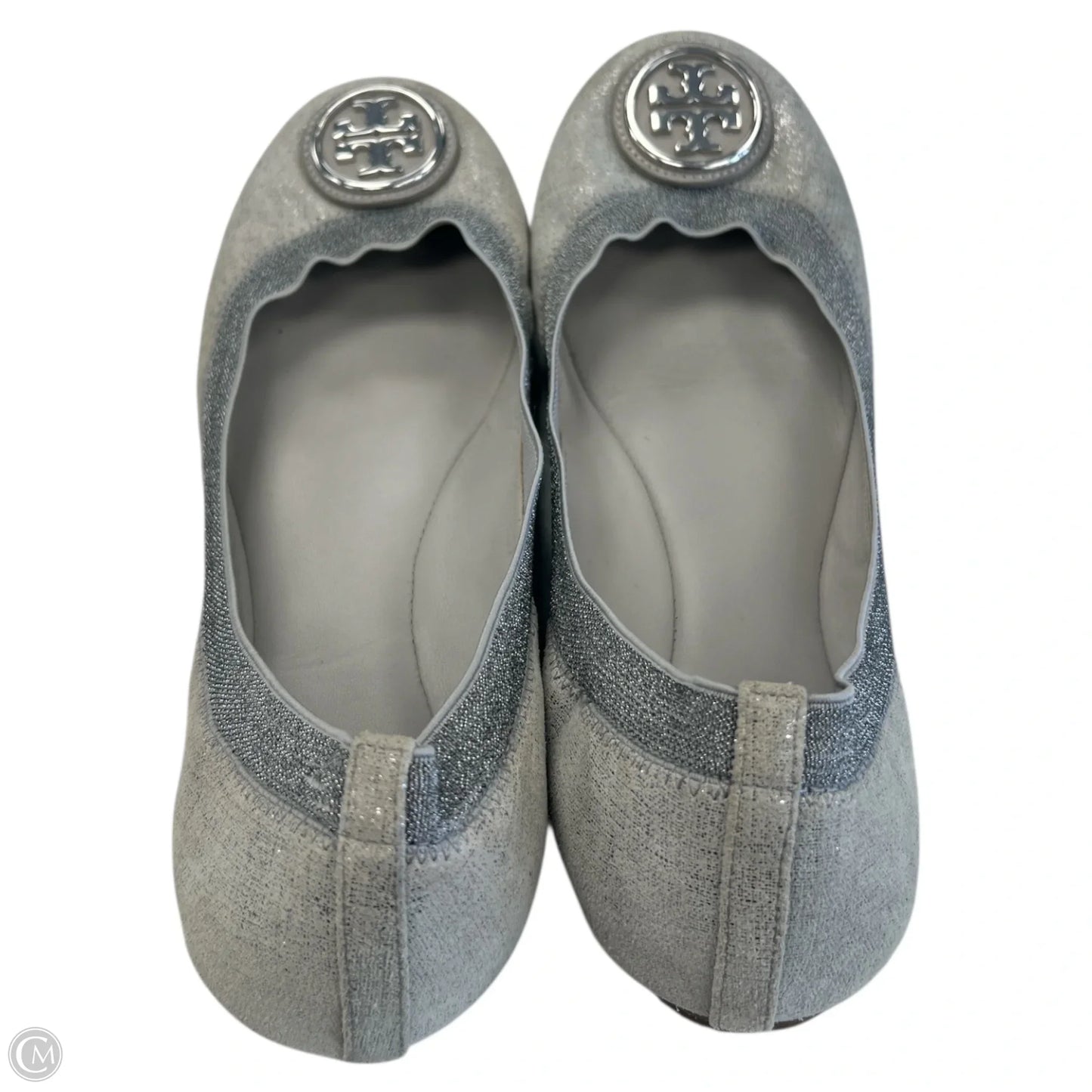 Shoes Designer By Tory Burch In Grey, Size: 9.5