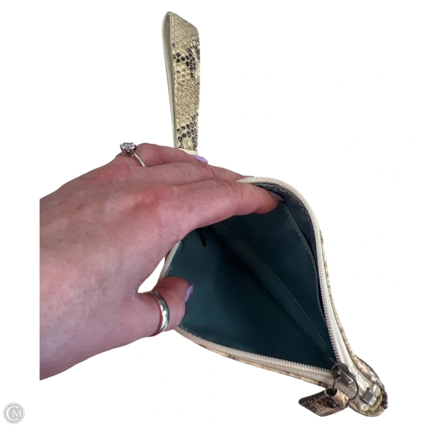 Wristlet Designer By Coach, Size: Medium