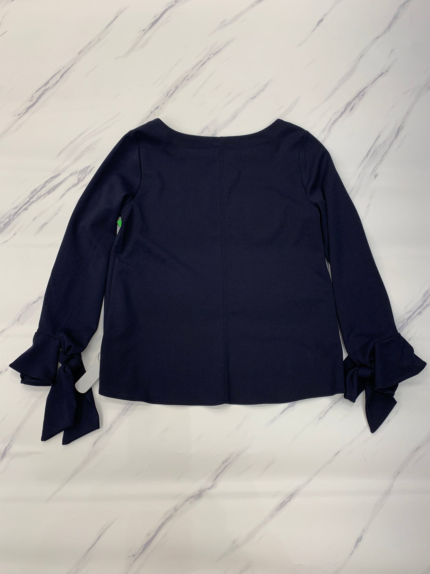 Top Long Sleeve By Ann Taylor In Navy, Size: Xs