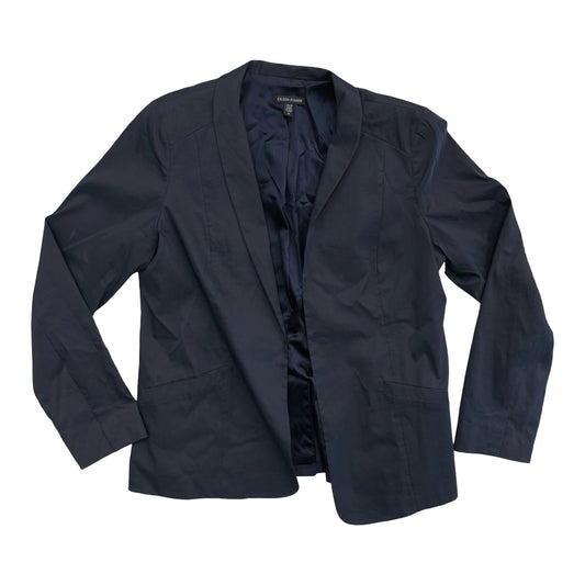 Blazer Designer By Eileen Fisher In Navy, Size:14