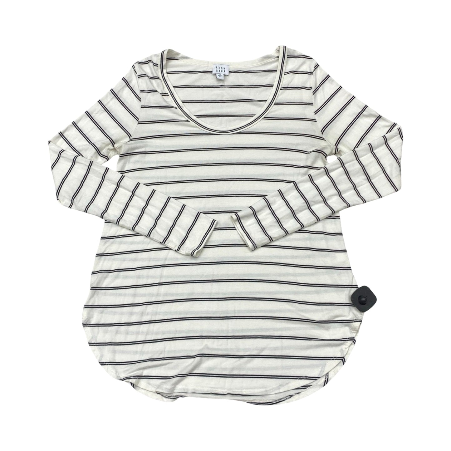 Top Ls By Peyton Jensen In Striped Pattern, Size:M