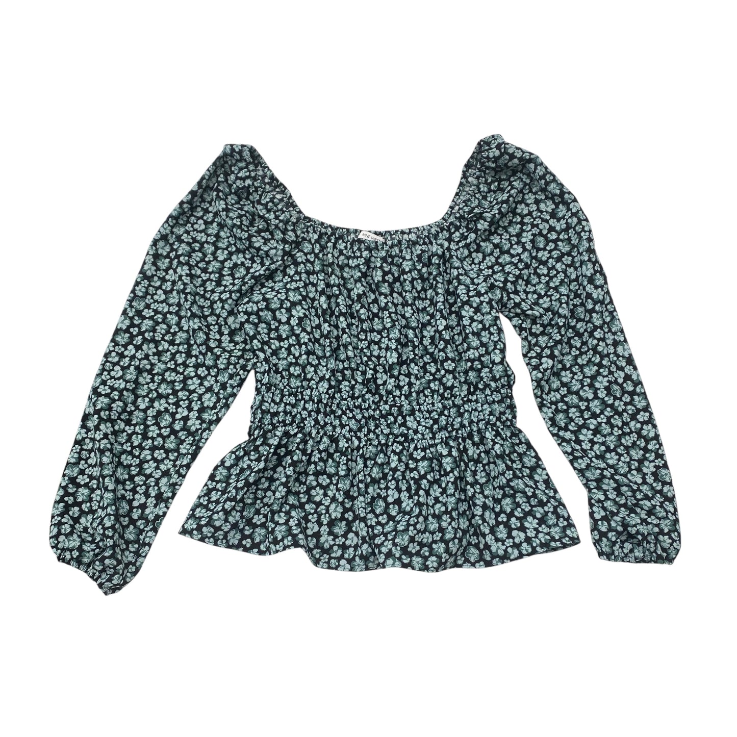 Top Ls By Nine West In Floral Print, Size:L
