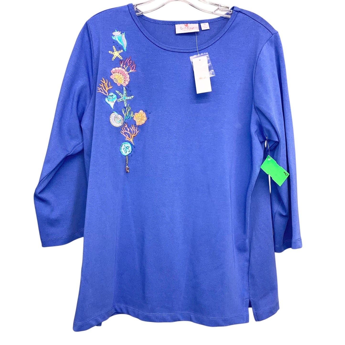 Top Ls By Quaker Factory In Purple, Size:M