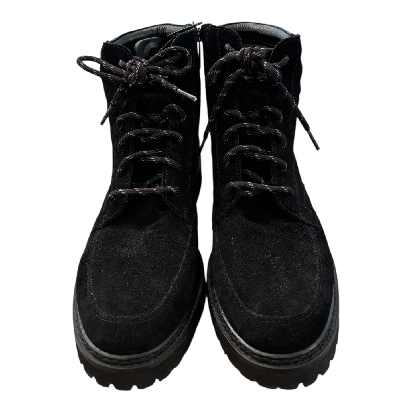 Boots Ankle Flats By Aquatalia In Black, Size:9.5