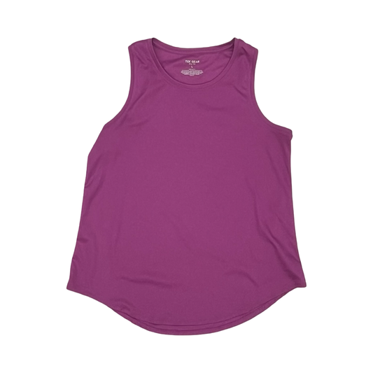 Athletic Tank Top By Tek Gear In Pink, Size:L