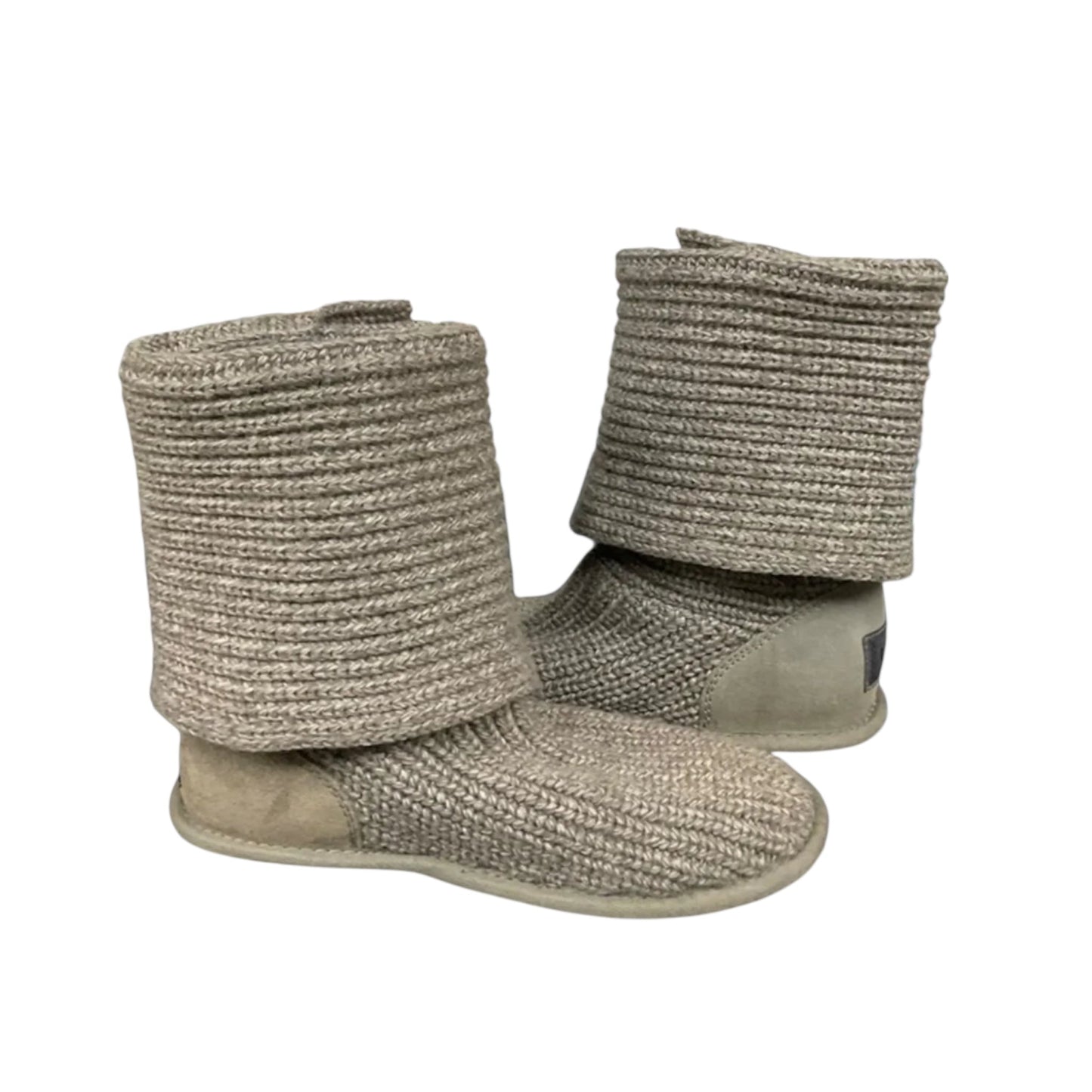 Boots Designer By Ugg In Grey, Size: 7