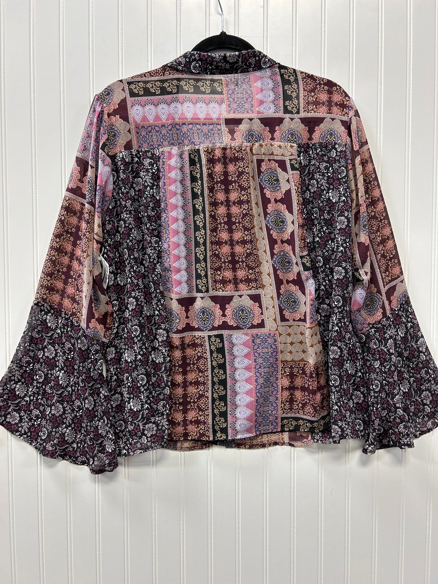 Top Ls By Maurices In Purple, Size:Xl
