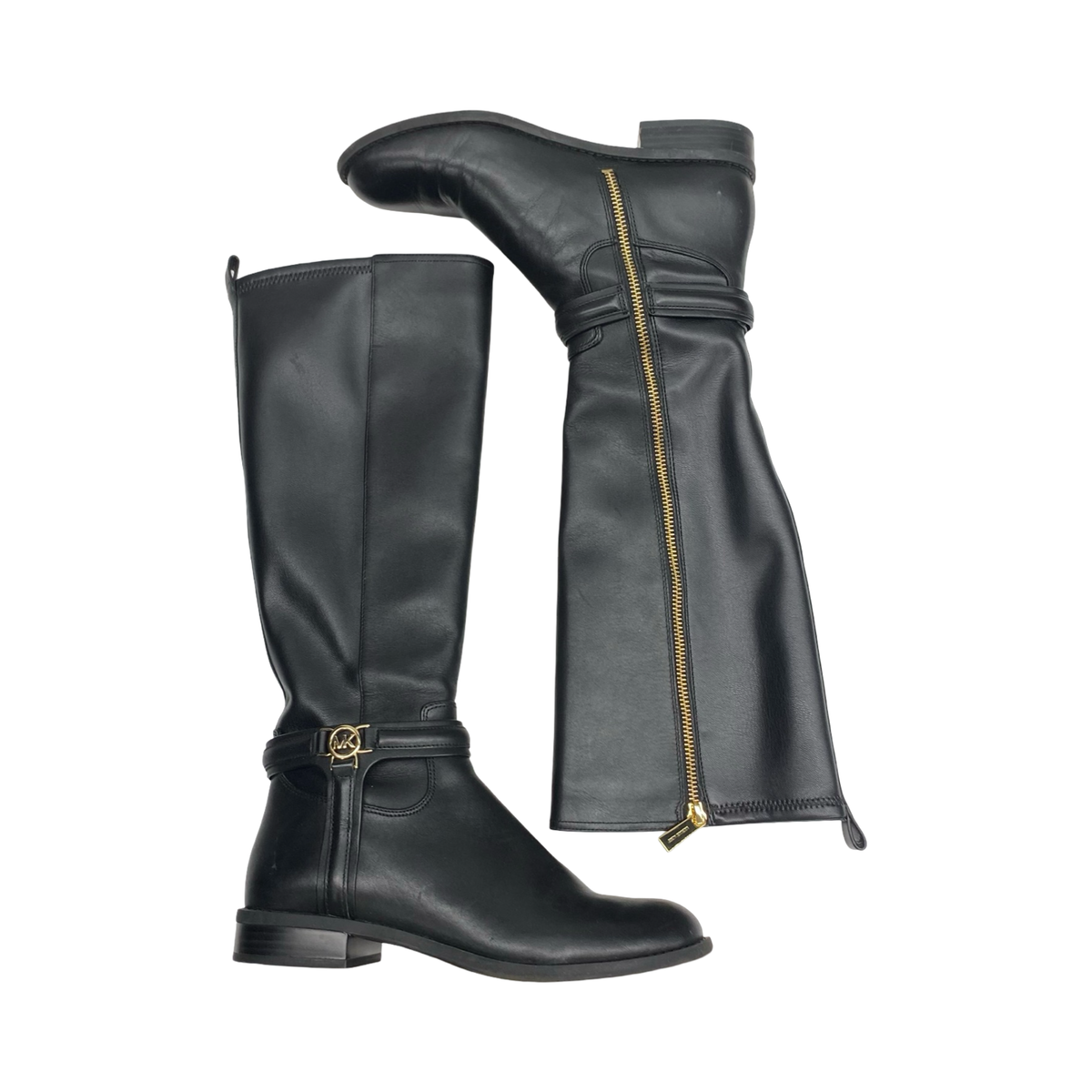 Boots Designer By Michael Kors In Black, Size:6.5