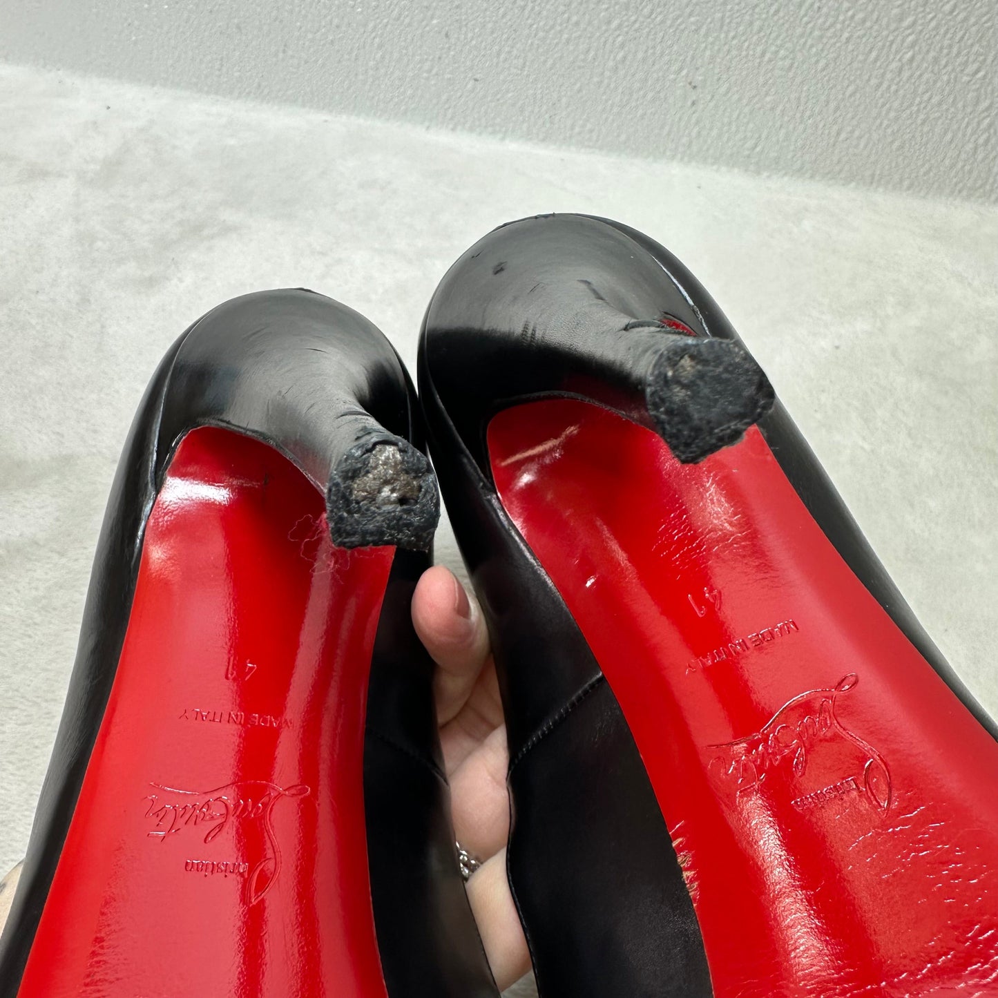 Shoes Luxury Designer By Christian Louboutin In Black