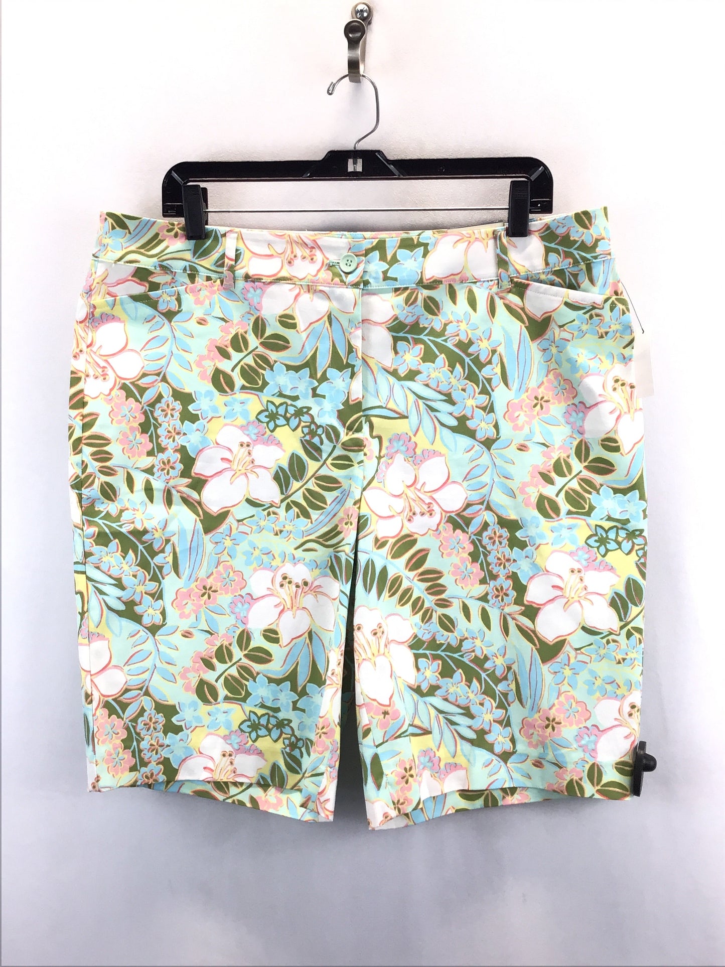 Floral Print Shorts Talbots, Size 14