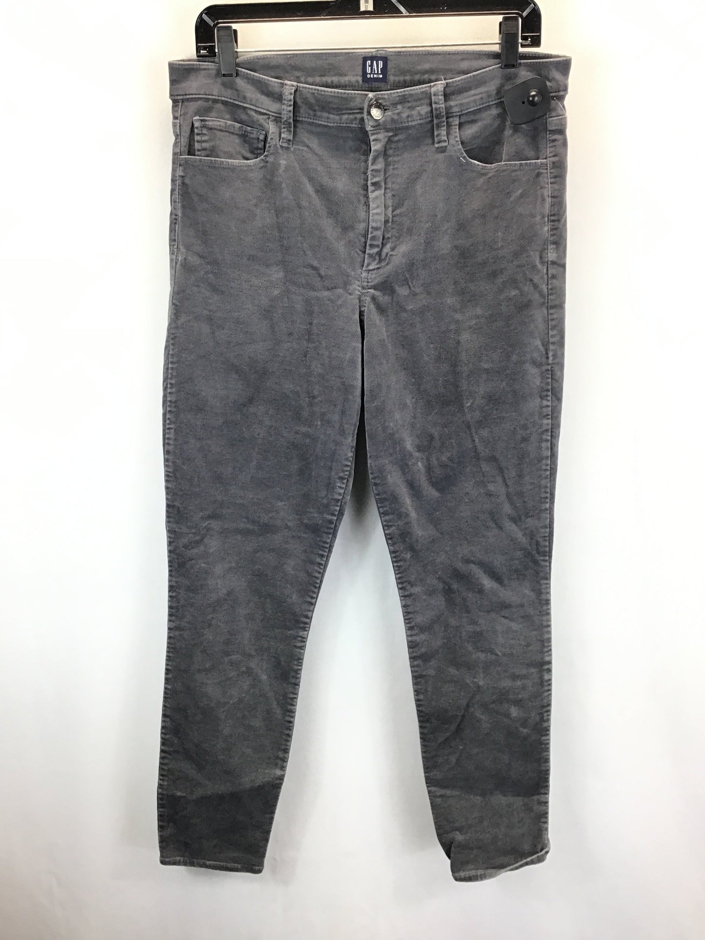 Jeans Skinny By Gap In Denim Grey, Size: 12