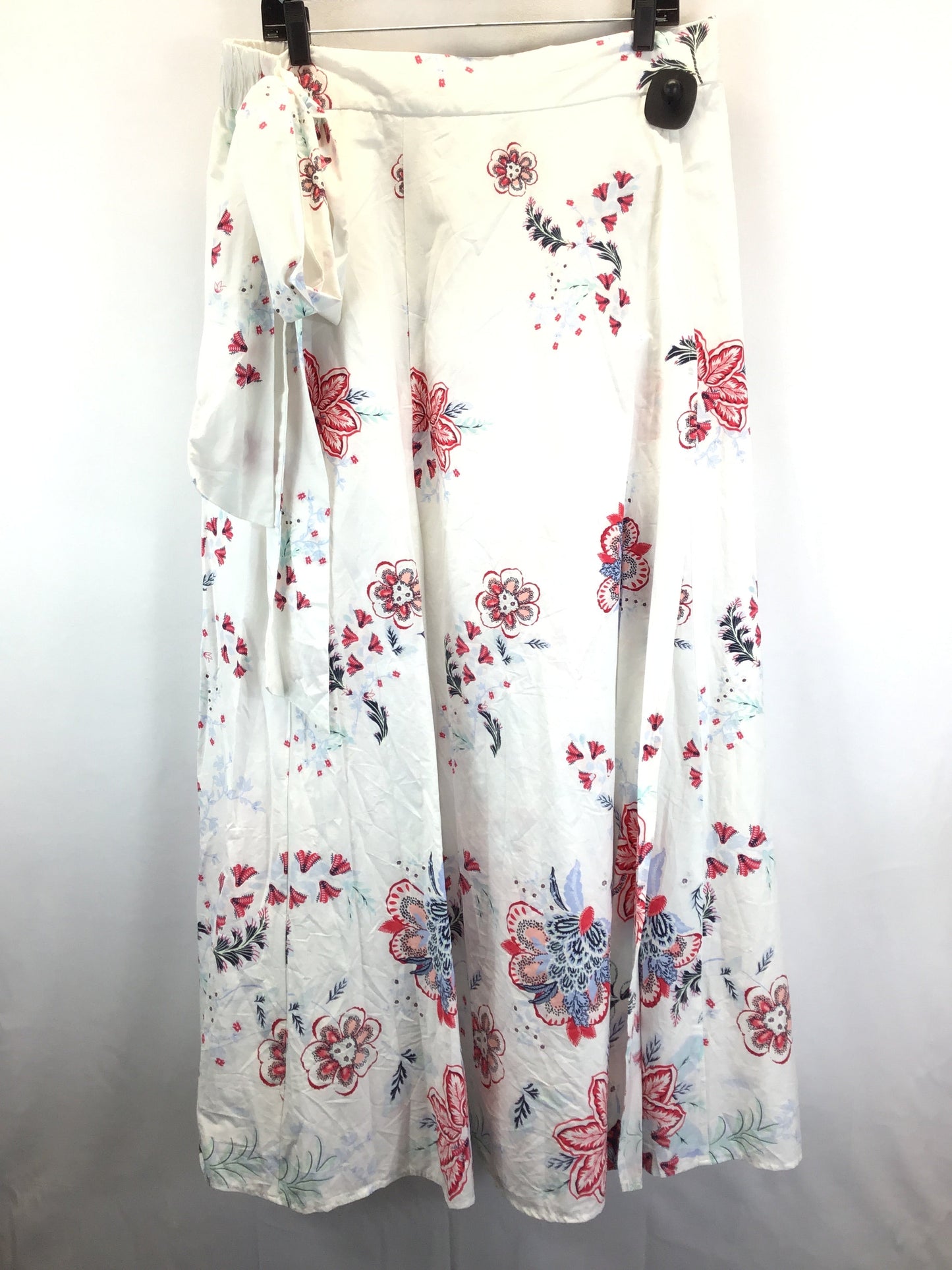Floral Print Skirt Maxi New York And Co, Size Xl