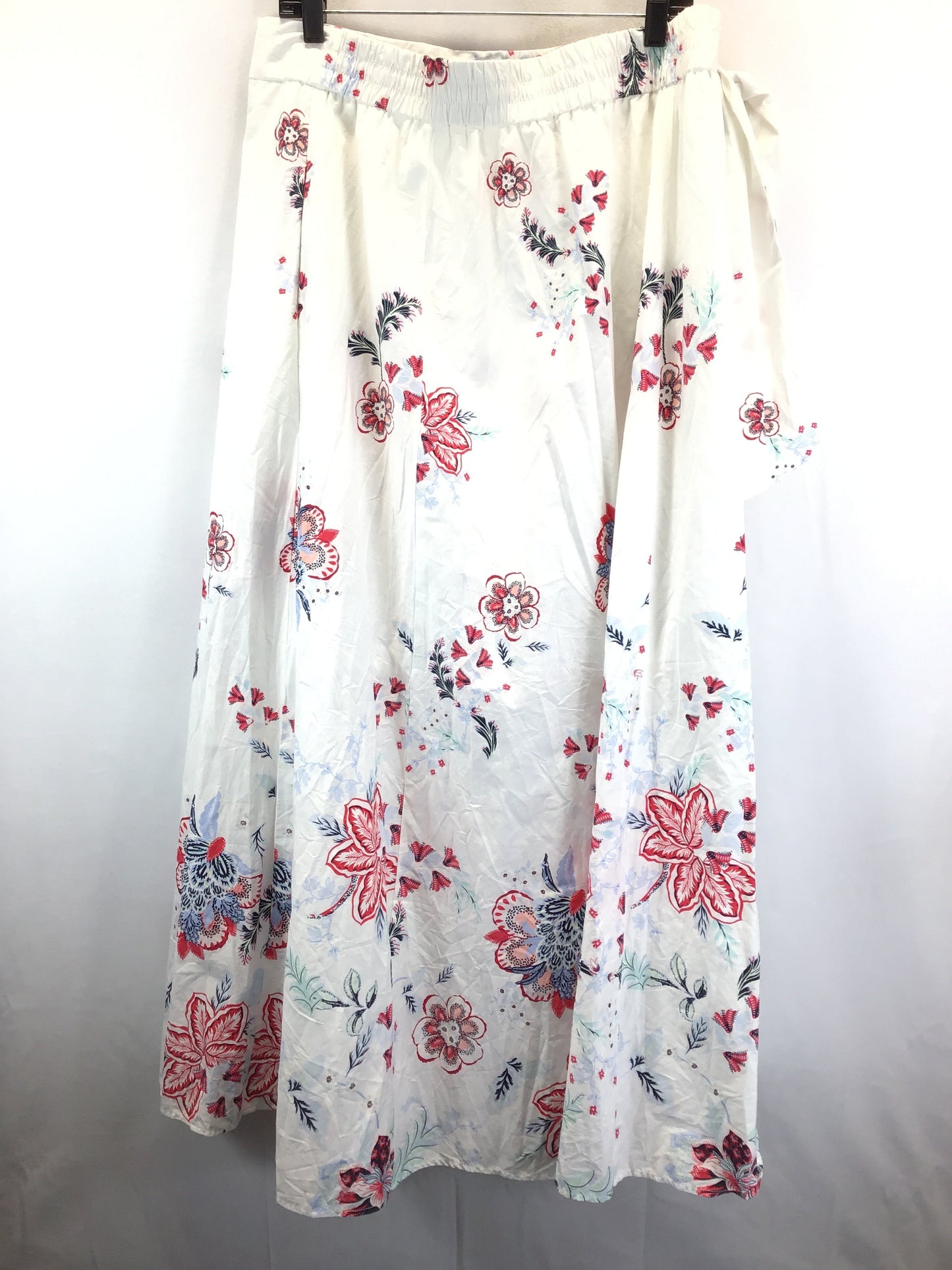 Floral Print Skirt Maxi New York And Co, Size Xl