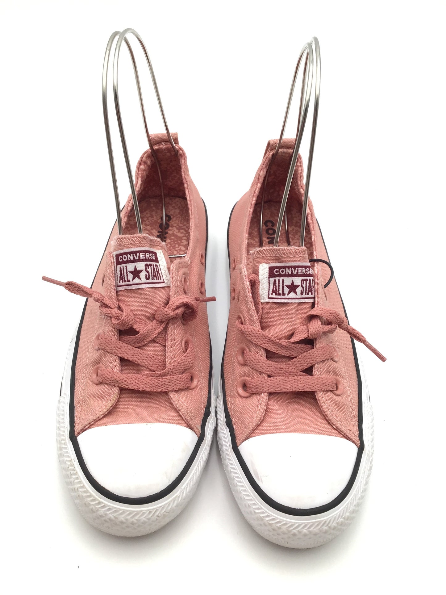 Pink Shoes Flats Converse, Size 8